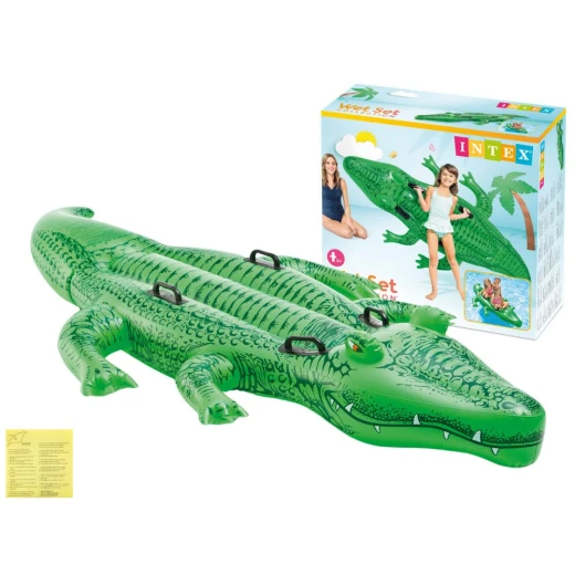 INTEX 58562 Giant Gator Ride-On