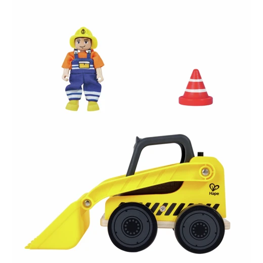 Hape Load 'n Go Loading Truck – Wooden Construction Vehicle for Active and Imaginative Play - Hape - Image 3