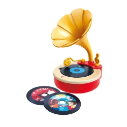 Hape Tune Time Phonograph – Classic-Inspired Musical Toy for Toddlers’ Sound Discovery