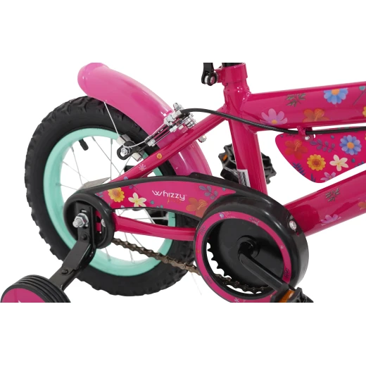 Whizzy Kids Children’s Bicycle – Floral Design – 12 Inch – Model 12204 – Suitable for Ages 3+ - Whizzy - Image 2