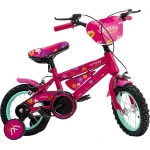 Whizzy Kids Children’s Bicycle – Floral Design – 12 Inch – Model 12204 – Suitable for Ages 3+ - Whizzy