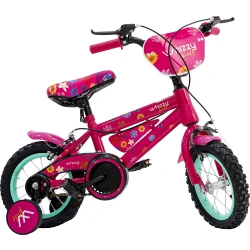 Whizzy Kids Children’s Bicycle – Floral Design – 12 Inch – Model 12204 – Suitable for Ages 3+