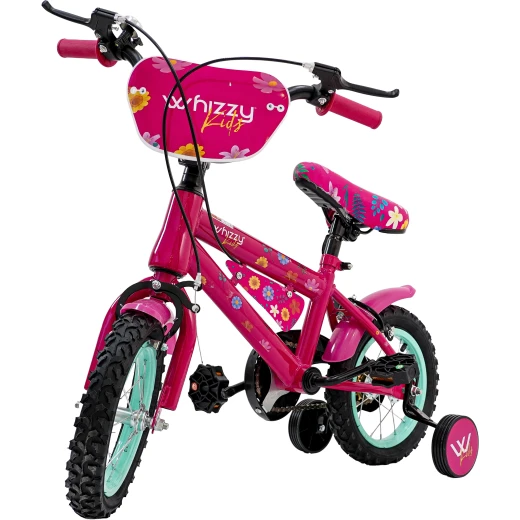 Whizzy Kids Children’s Bicycle – Floral Design – 12 Inch – Model 12204 – Suitable for Ages 3+ - Whizzy - Image 3