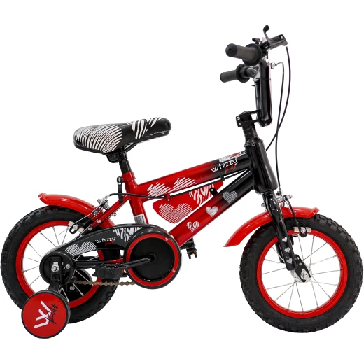 Whizzy Kids Children’s Bicycle – Hearts Design – 16 Inch – Model 16201 – Suitable for Ages 3+ - Whizzy - Image 2