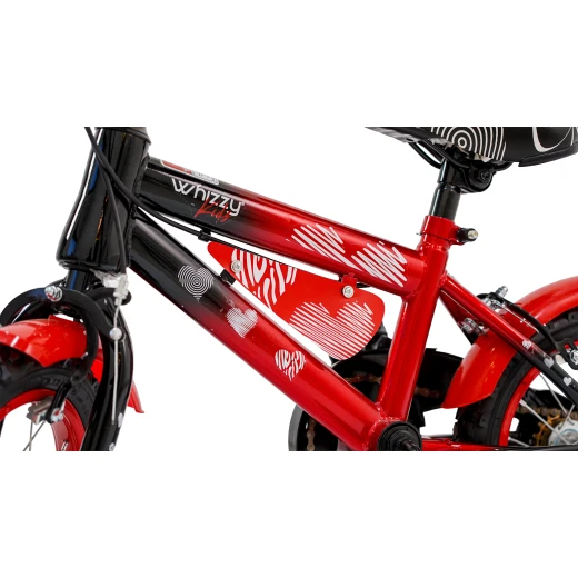 Whizzy Kids Children’s Bicycle – Hearts Design – 16 Inch – Model 16201 – Suitable for Ages 3+ - Whizzy - Image 10