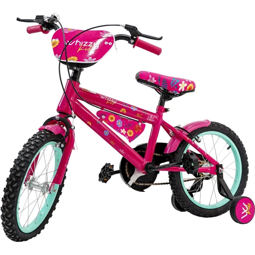 Whizzy Kids Children’s Bicycle – Floral Design – 16 Inch – Model 16204 – Suitable for Ages 3+ - Whizzy - Image 2