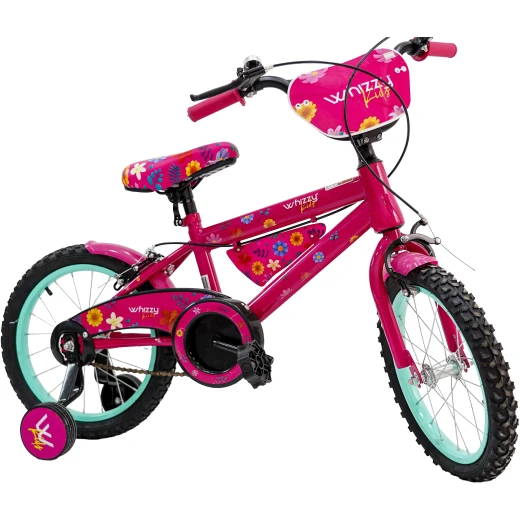 Whizzy Kids Children’s Bicycle – Floral Design – 16 Inch – Model 16204 – Suitable for Ages 3+ Whizzy Kids Children’s Bicycle – Floral Design – 16 Inch – Model 16204 – Suitable for Ages 3+