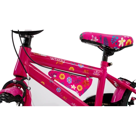Whizzy Kids Children’s Bicycle – Floral Design – 16 Inch – Model 16204 – Suitable for Ages 3+ - Whizzy - Image 4
