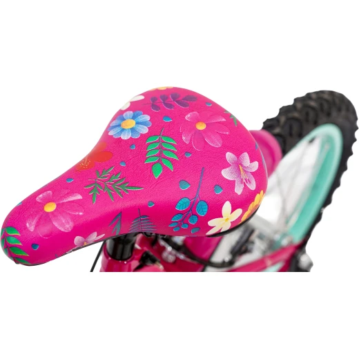 Whizzy Kids Children’s Bicycle – Floral Design – 16 Inch – Model 16204 – Suitable for Ages 3+ - Whizzy - Image 6