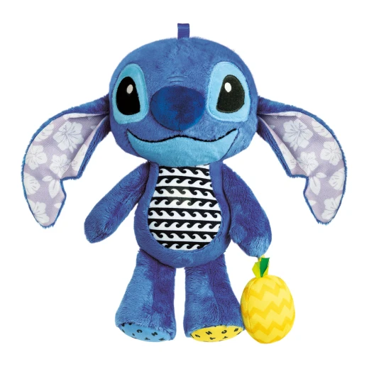 Clementoni – Stitch First Activities Plush Toy – Sensory Learning Companion for Stroller or Chair – Model 17918 – Made in Italy - Clementoni - Image 2