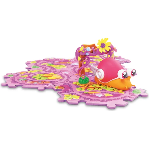 Jiggly Pets "Rychlý Šnek" – Fast Snail Electronic Toy with Interactive Play Tracks for Kids Aged 4 & Up - eolo - Image 3