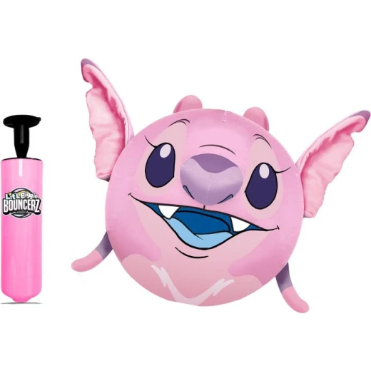 Biggie Bouncerz – Inflatable Angel Ball in Ready to Bounce Box with Air Pump (Angel Box) Soft, bouncy fun with Disney’s Angel! - eolo - Image 2
