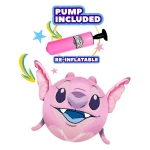 Biggie Bouncerz – Inflatable Angel Ball in Ready to Bounce Box with Air Pump (Angel Box) Soft, bouncy fun with Disney’s Angel! - eolo