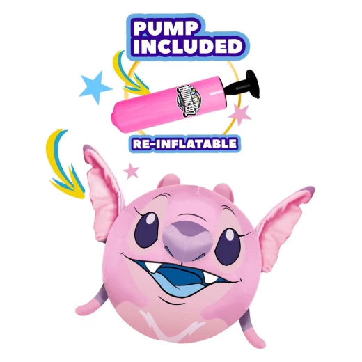 Biggie Bouncerz – Inflatable Angel Ball in Ready to Bounce Box with Air Pump (Angel Box) Soft, bouncy fun with Disney’s Angel! Biggie Bouncerz – Inflatable Angel Ball in Ready to Bounce Box with Air Pump (Angel Box) Soft, bouncy fun with Disney’s Angel!
