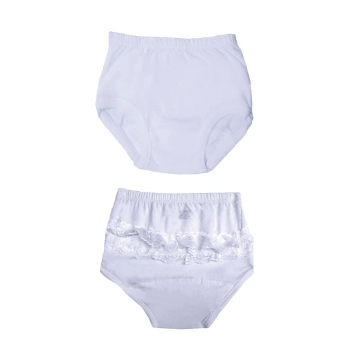 Junior Baby Ruffled Fancy Panties, (12-18 M) - Junior Clothing - Image 2