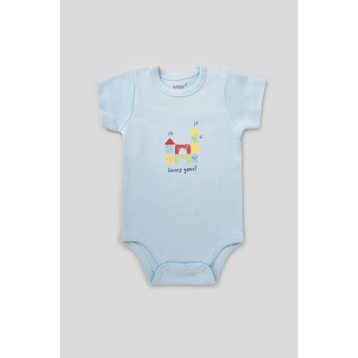 Junior Bodysuit short Sleeve playground, (0-3 M), 3 Pcs - Junior Clothing - Image 3