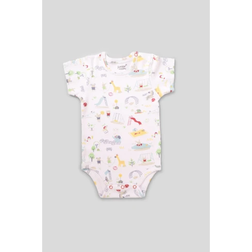 Junior Bodysuit short Sleeve playground, (0-3 M), 3 Pcs - Junior Clothing - Image 5