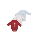 Junior Bodysuit Long Sleeve playground, (12-18 M), 3 Pcs - Junior Clothing