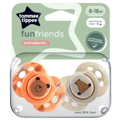 Tommee Tippee Fun Friend, 6-18m, 2 Pieces