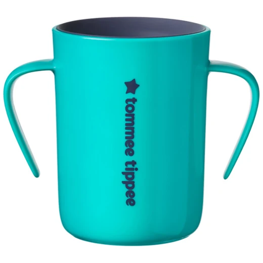 Tommee Tippee 200ml Easiflow 360 Lip-Activated Baby Trainer Cup, Leak-Proof, 6m+