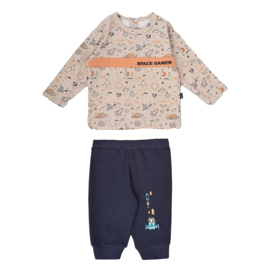 Junior Printed Set Space gamer, 9-12M - Junior Clothing - Image 2