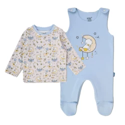 Junior Printed Romper + T-Shirt Little star, 9-12M