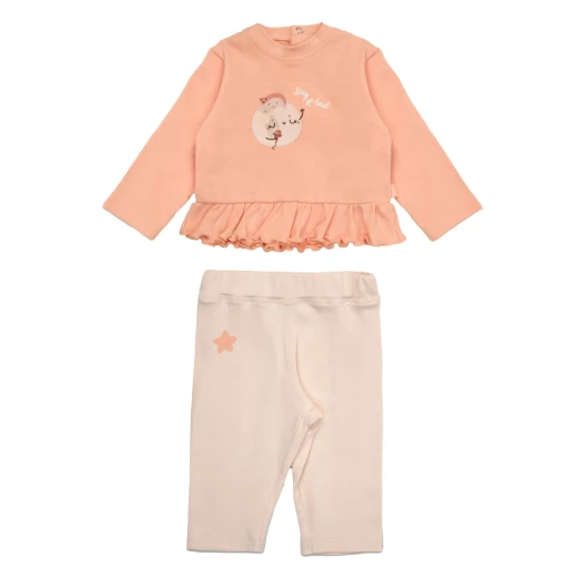 Junior Printed Set Musical moon, 6-9M Junior Printed Set Musical moon, 6-9M