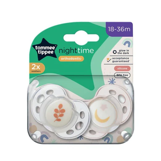 Tommee Tippee Soother Night Time, Navy Blue, 18-36 Months Tommee Tippee Soother Night Time, Navy Blue, 18-36 Months