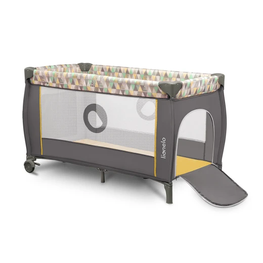 Lionelo Baby Crib Sven, Yellow Scandi - LIONELO - Image 8