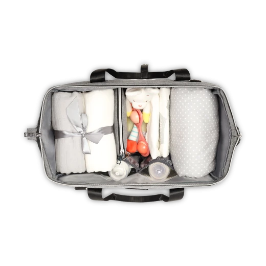 Lionelo Stroller Bag Ida Grey Concrete - LIONELO - Image 10