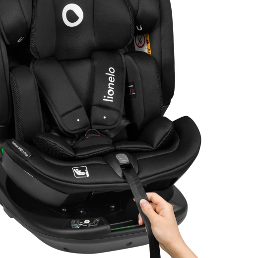 Lionelo Car Seat Bastiaan RWF I-Size, Black Carbon - LIONELO - Image 5