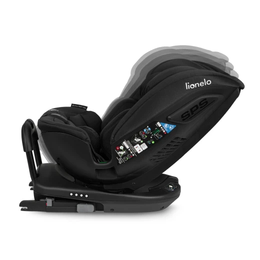 Lionelo Car Seat Bastiaan RWF I-Size, Black Carbon - LIONELO - Image 6