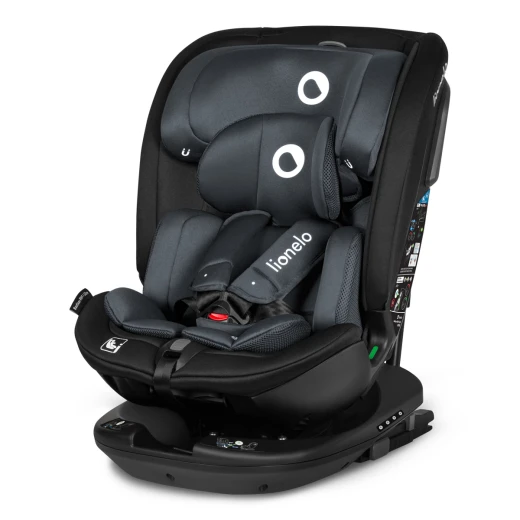 Lionelo Car Seat Bastiaan RWF I-Size, Grey Stone - LIONELO - Image 2