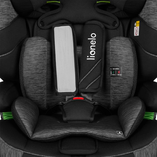 Lionelo Car Seat levi One I-Size, Black Grey - LIONELO - Image 8