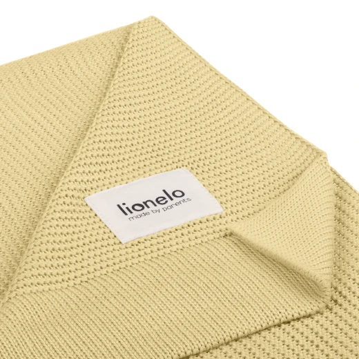 Lionelo Swaddle Bamboo Blanket, Yellow Lemon 100*75 cm - LIONELO - Image 2