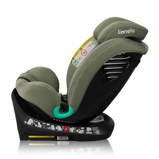 Lionelo Car Seat Bastiaan one I-Size, Green Olive - LIONELO - Image 6