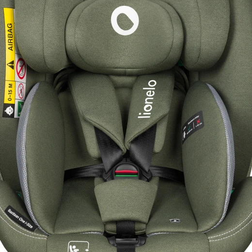 Lionelo Car Seat Bastiaan one I-Size, Green Olive - LIONELO - Image 5