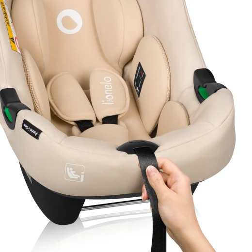 Lionelo Car Seat Astrid I-Size, Beige Sand - LIONELO - Image 6
