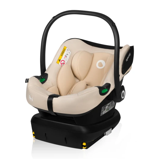 Lionelo Car Seat Astrid I-Size, Beige Sand - LIONELO - Image 8