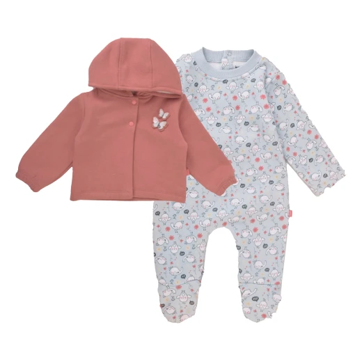 Junior Hello Birde Printed Bodysuit & Jacket (9-12 m) - Junior Clothing - Image 7
