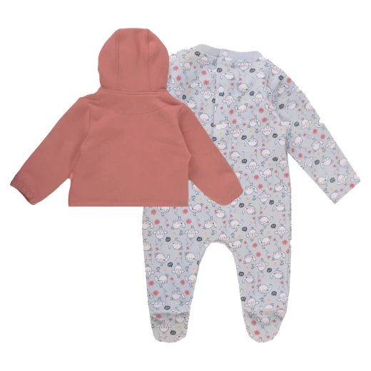 Junior Hello Birde Printed Bodysuit & Jacket (9-12 m) - Junior Clothing - Image 6