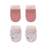 Junior Hello Birde Printed Gloves 2 PCS - Junior Clothing