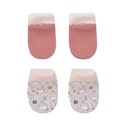 Junior Hello Birde Printed Gloves 2 PCS