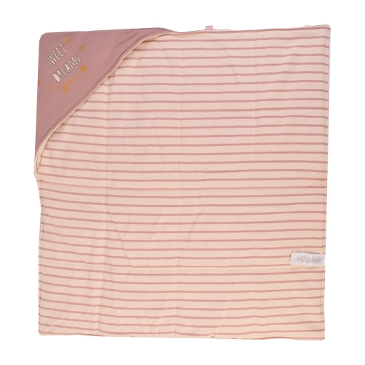 Junior Pink Stripe Printed Blanket - Junior Clothing - Image 3