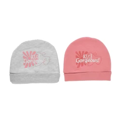 Junior Simple Sweetness Printed Ice Cap 2 PCS