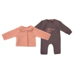 Junior Smell The Flower Bodysuit & Jacket (3-6 m) - Junior Clothing