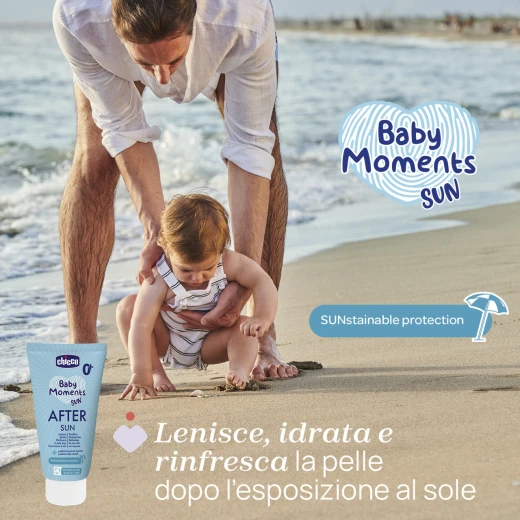 Chicco Baby Moments Sun After Lotion for Baby (0 M+) 150 ml - Chicco - Image 5