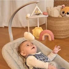 Chicco Bouncer Zen Wave Wooden Grey - Chicco - Image 5