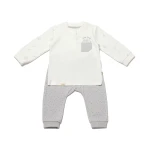 BiOrganic Koala Jungle Sweatshirt and Trousers Grey (9-12 Months) - BiOrganic