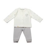 BiOrganic Koala Jungle Pyjamas Set Grey (2 Years) - BiOrganic